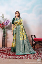 Mustard Silk Saree for Women – Traditional & Elegant Ethnic Wear