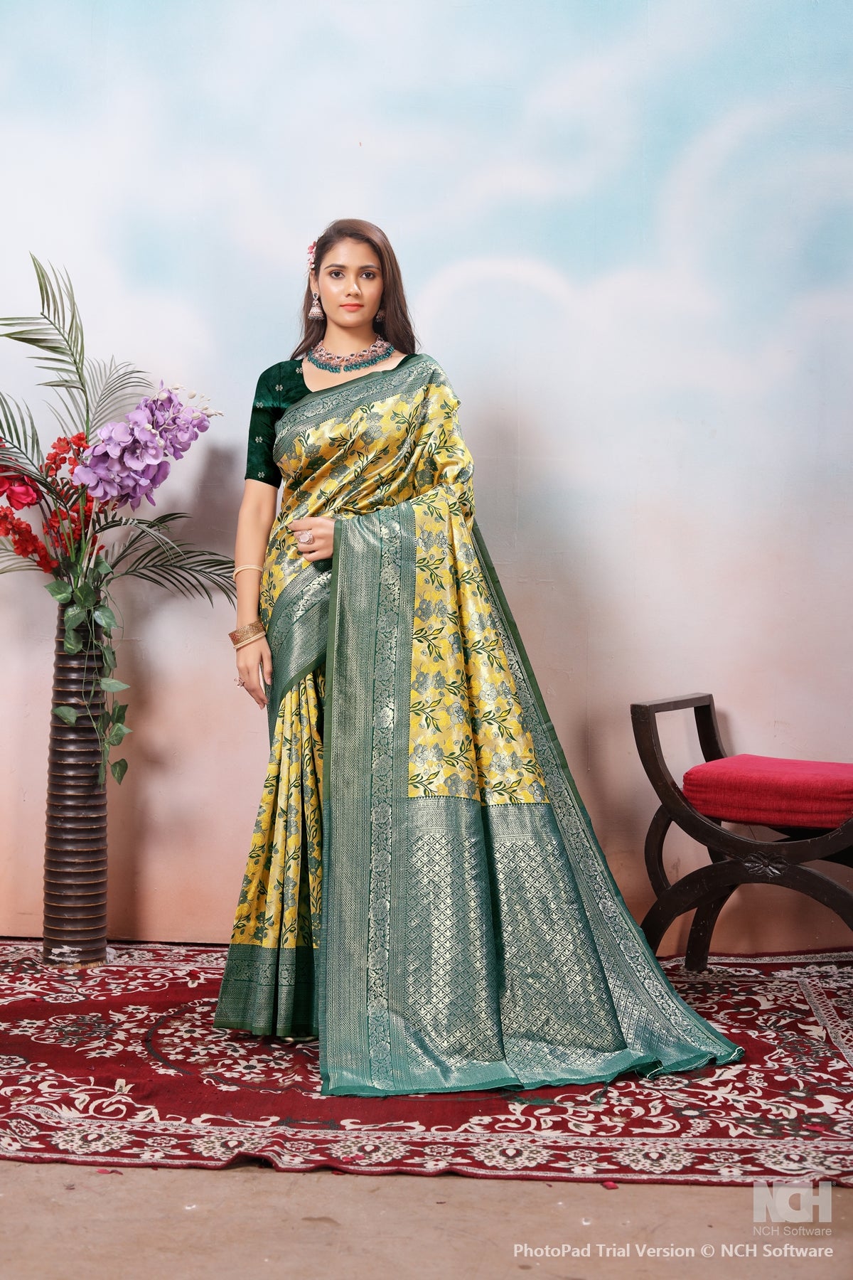 Mustard Silk Saree for Women – Traditional & Elegant Ethnic Wear