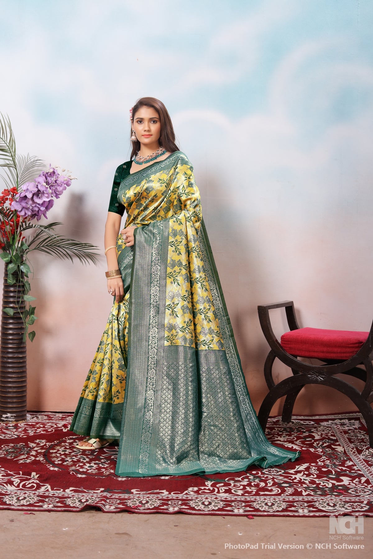 Mustard Silk Saree for Women – Traditional & Elegant Ethnic Wear