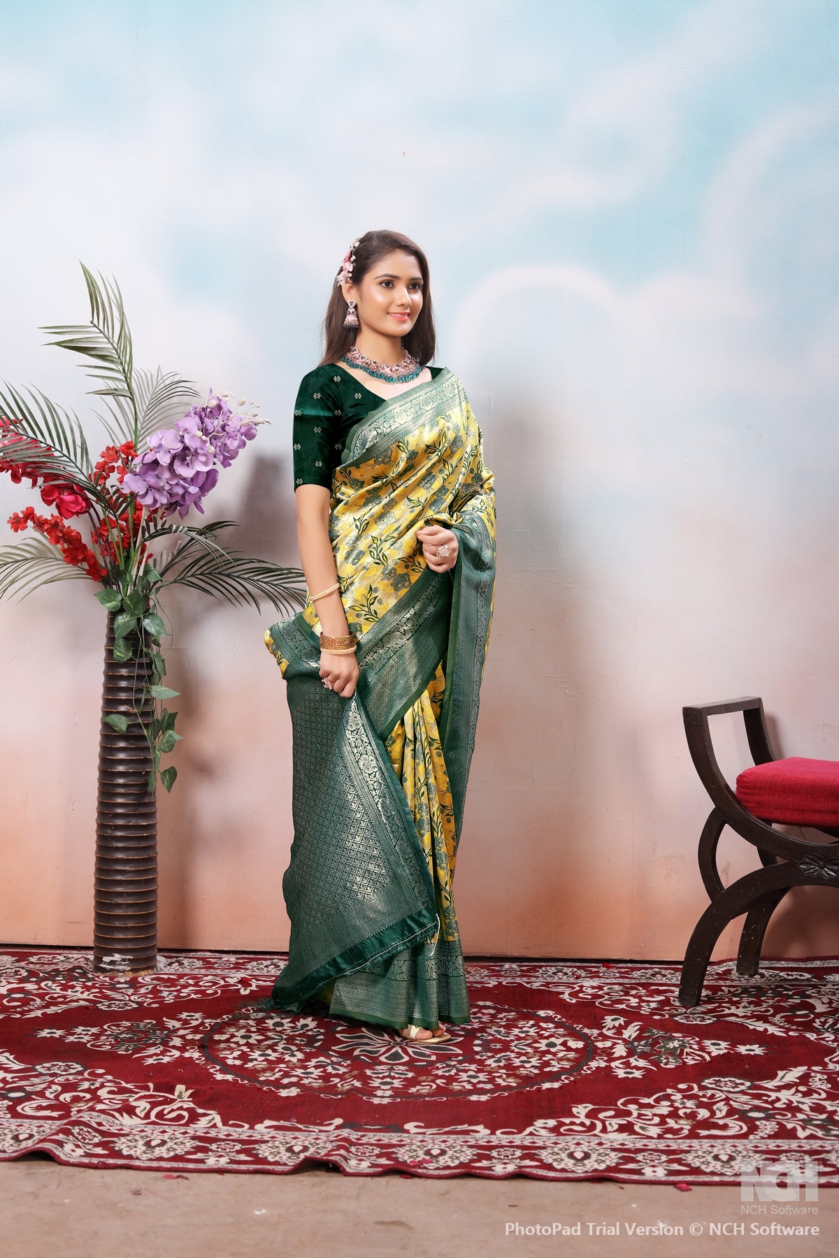 Mustard Silk Saree for Women – Traditional & Elegant Ethnic Wear