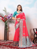 Rani Silk Saree for Women – Elegant Traditional Ethnic Wear