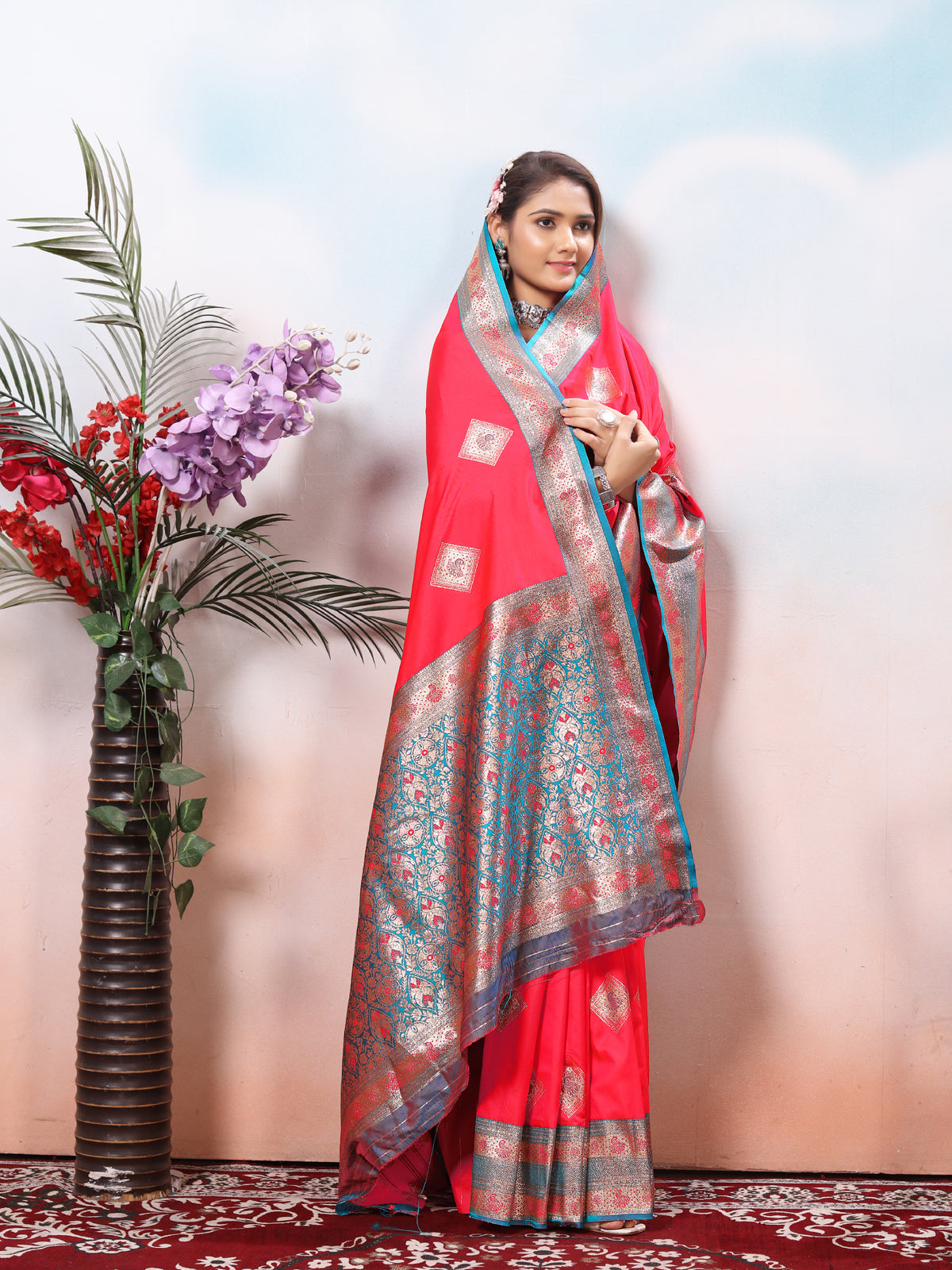 Rani Silk Saree for Women – Elegant Traditional Ethnic Wear