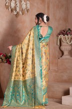 Blue Art Silk Saree for Women – Elegant Traditional Ethnic Wear