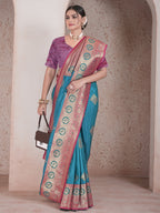 Rama Art Silk Saree for Women – Elegant & Stylish Ethnic Wear