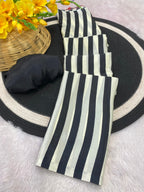 Latest Trendy Digital Printed Black Cinnon Silk Saree with Blouse for Parties Functions Festival Regural wear Saree for Girls and Ladies