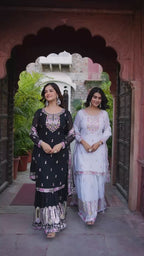 Women’s Black Georgette Salwar Suit – Graceful & Stylish Indian Attire